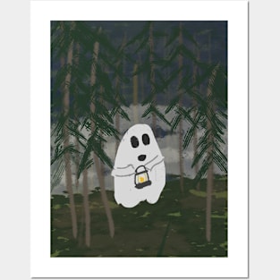 Lantern Forest Ghost Posters and Art